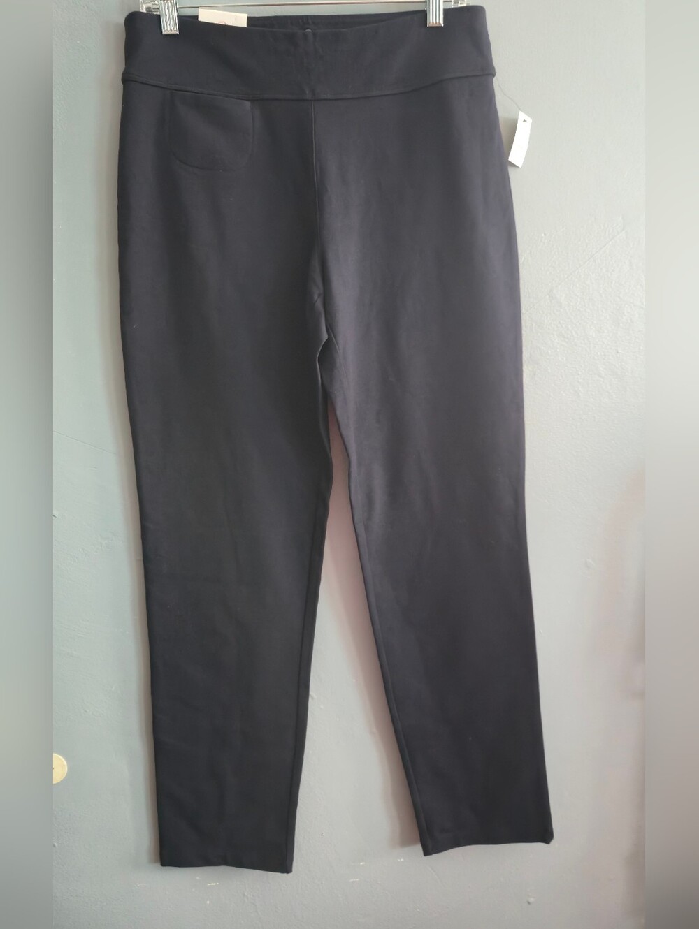 Talbots Women's Black Ponte Jogger Pants